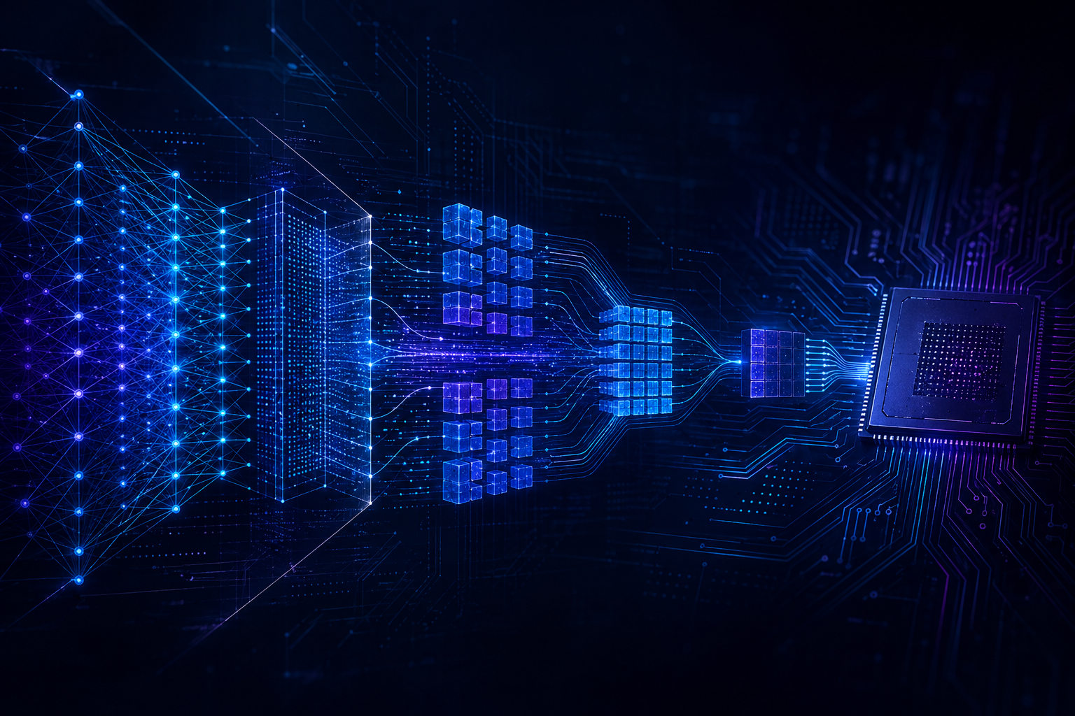 Abstract visual representing model strategy